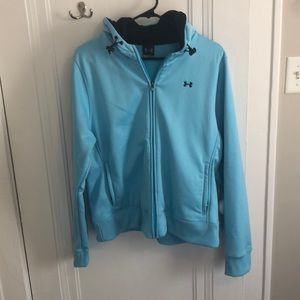 Blue under armour jacket